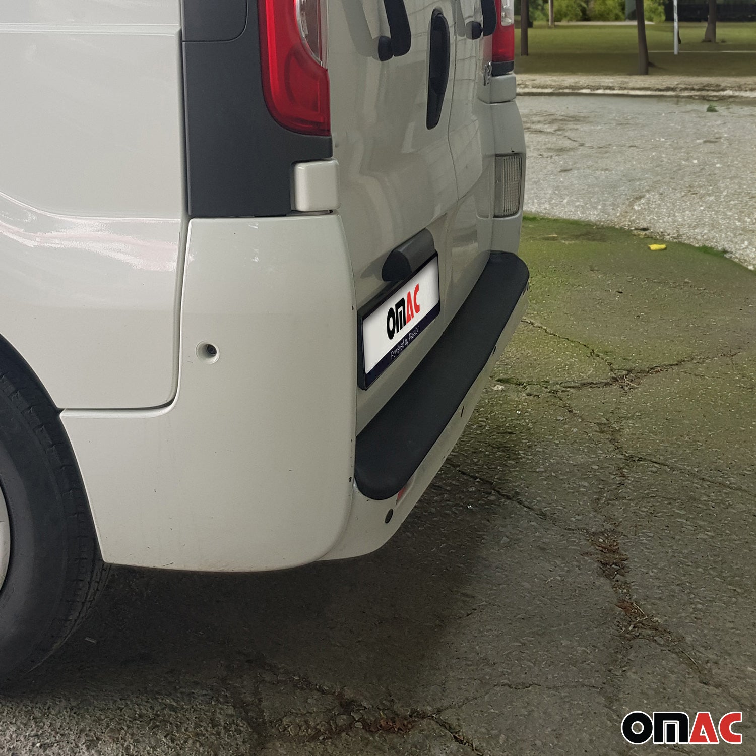 Protection de Pare-Chocs Arrière pour Fiat Talento 2016-2020 Acrylique noir mat