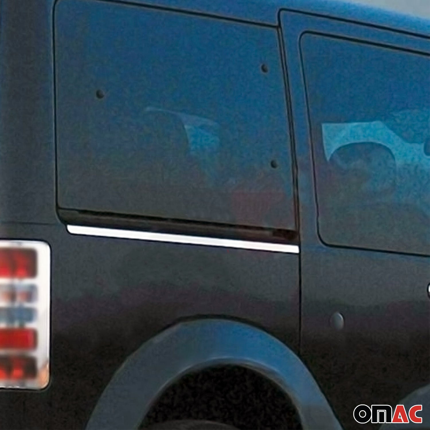 Bande de Porte latérale pour Ford Connect Tourneo inox Chassis long L2