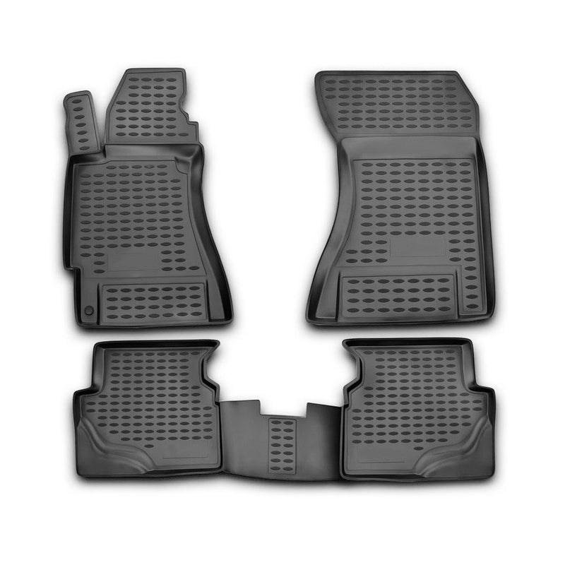 Tapis de Sol pour Subaru Forester 2002-2008 TPE Noir