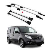 Kit Barres de toit pour Mercedes Citan 2012-2021 Alu Gris L1 Empattement Court