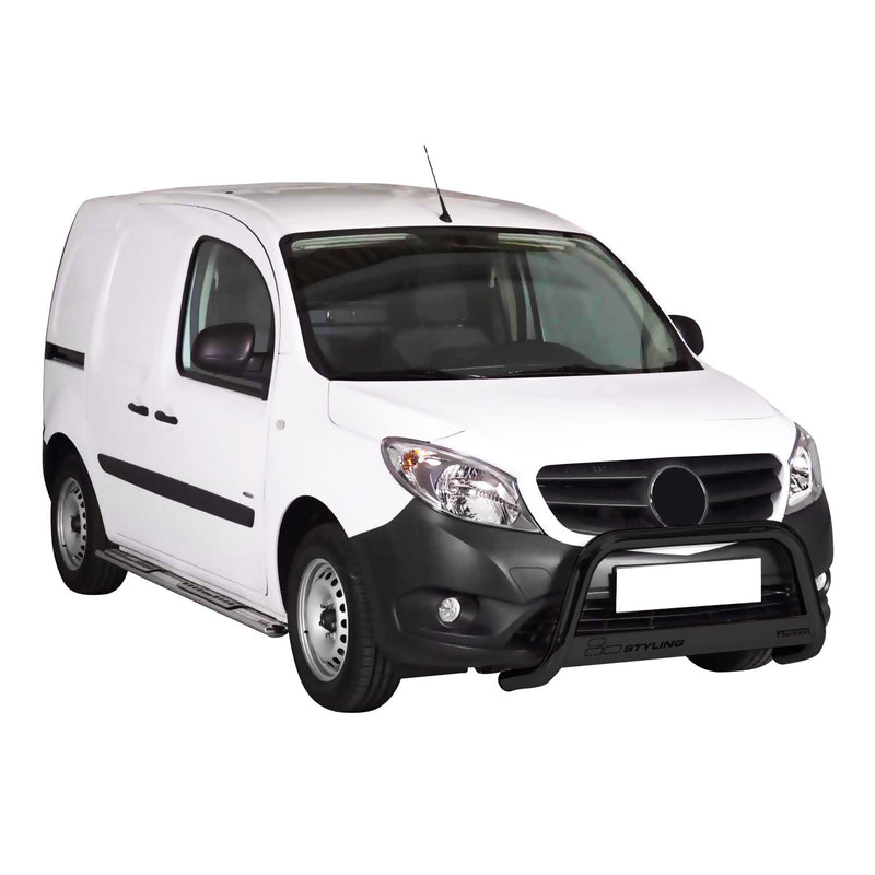 Pare-buffle Avant pour Mercedes Citan 2012-2020 63 mm en Acier Noir