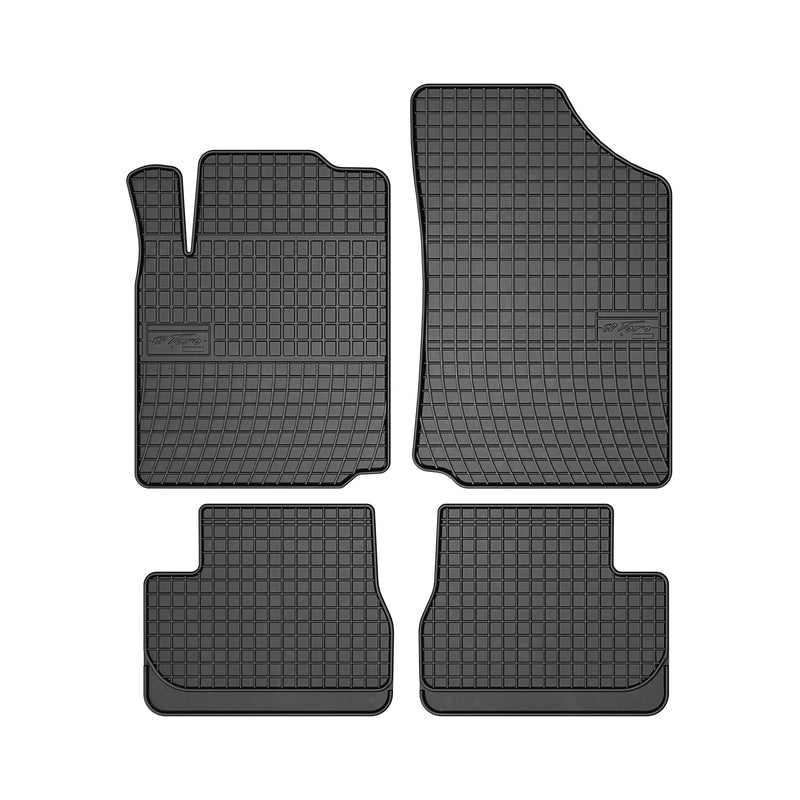 OMAC Tapis de sol pour Citroen C2 2003-2012 Noir en caoutchouc