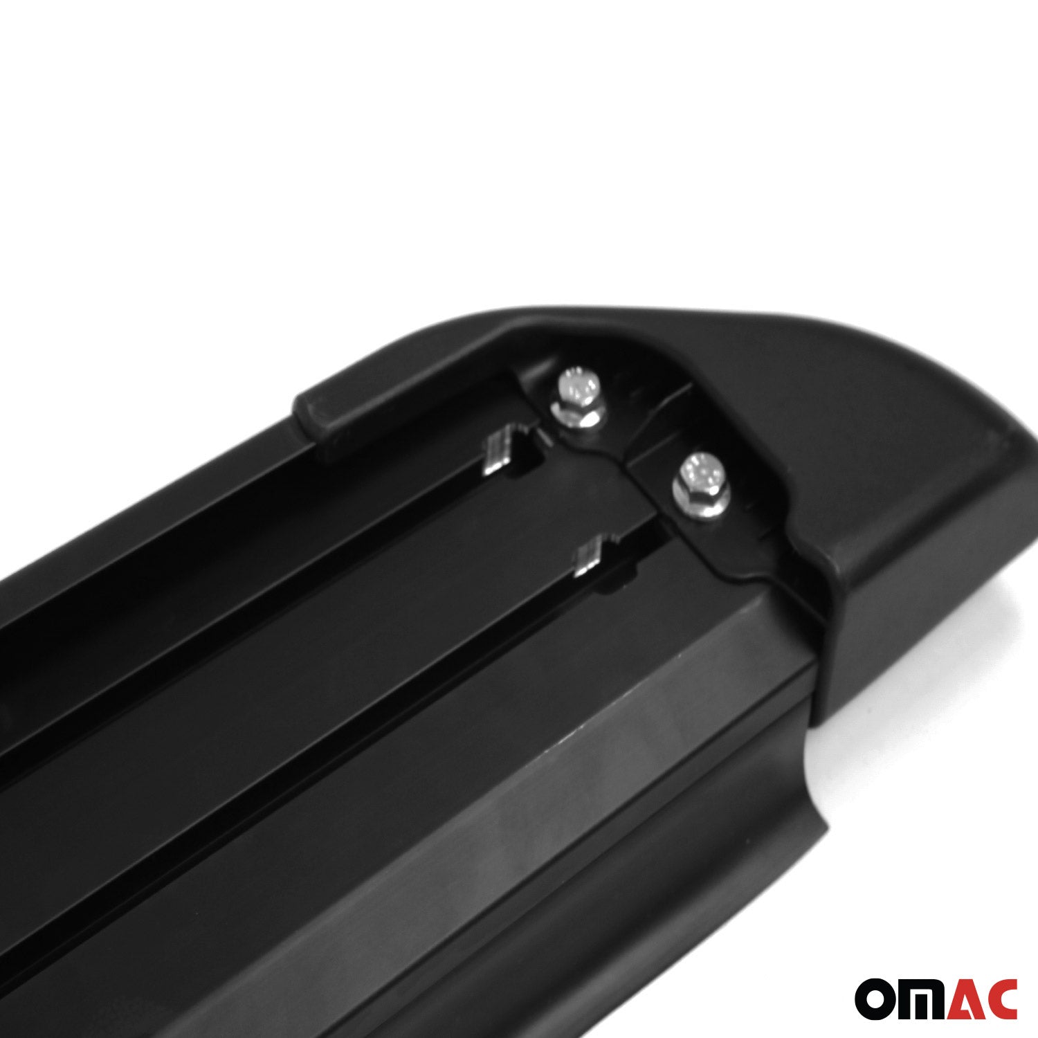 Marchepieds latéraux pédale pour Mitsubishi00 V 2015-2023 Aluminium Noir 2Pcs