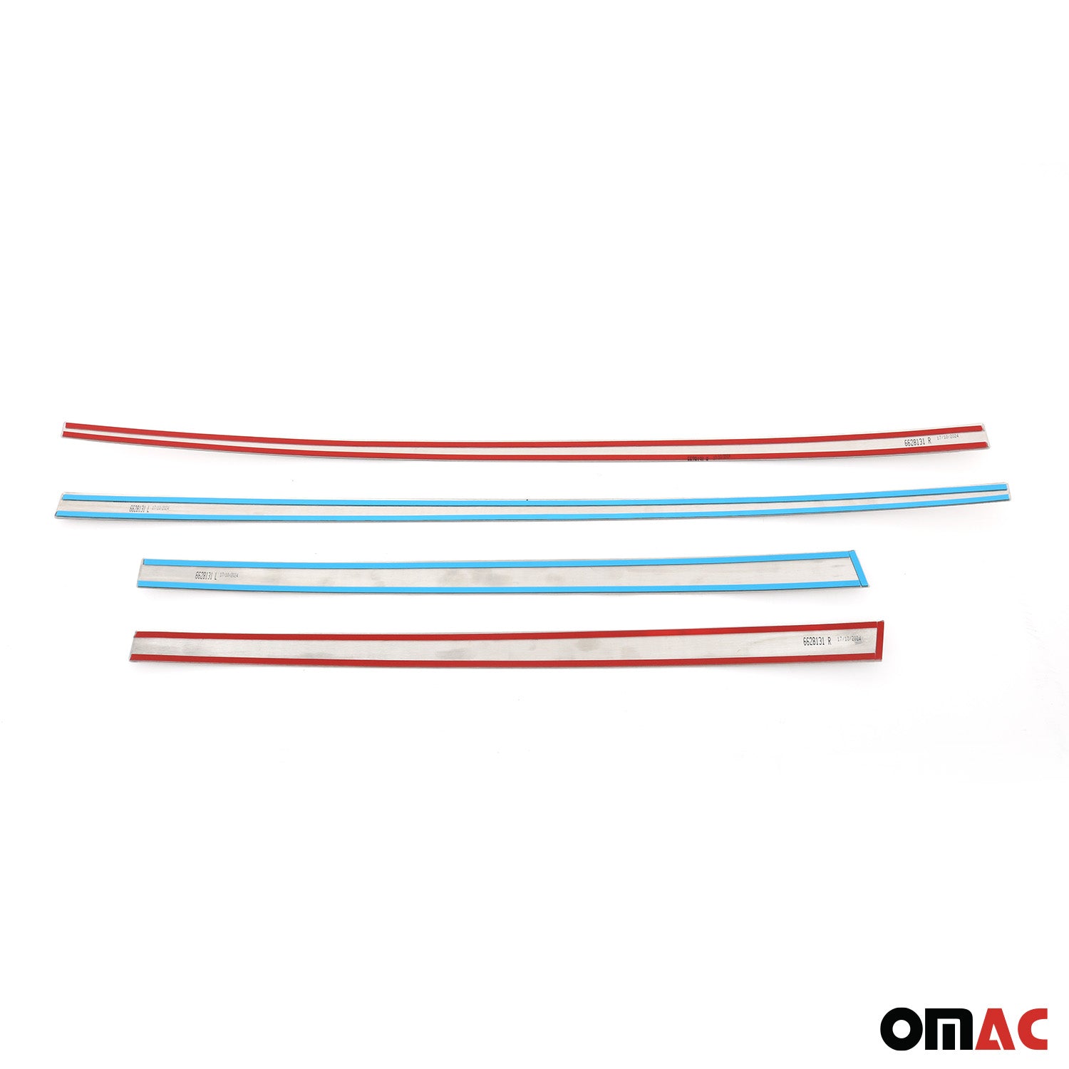 Garniture Baguette de porte latérale pour Skoda Kodiaq II 2024-2026 inox 4Pcs