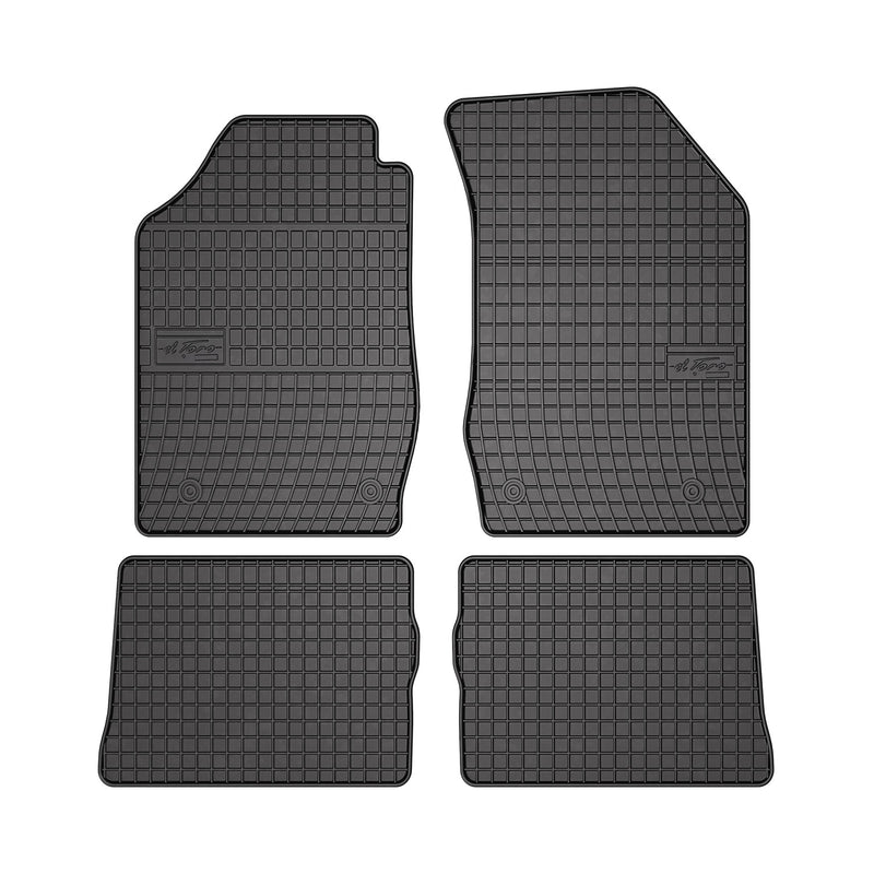 Tapis de Sol pour Renault Clio 1998-2005 Caoutchouc Noir