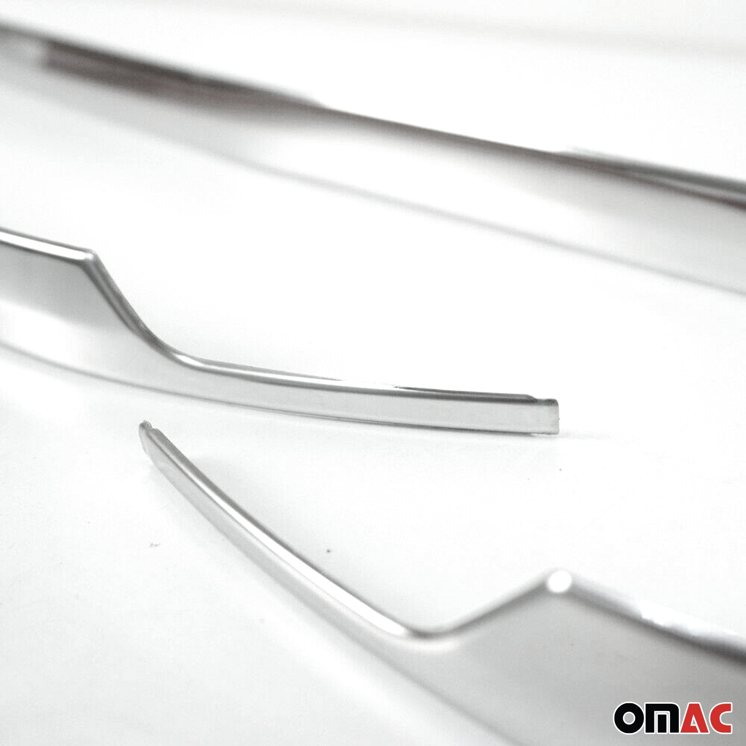 Garniture de Pare-chcos Arrière pour VW Tiguan 2016-2020 Pre-FL Acier inox 3 Pcs