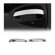 Couverture de poignée de porte pour Smart Fortwo 2007-2014 en Acier 2Pcs