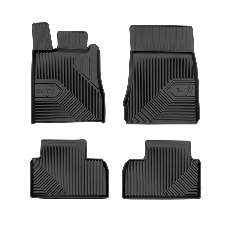 Tapis de sol pour Mercedes-Benz Classe S W220 1998-2005 sauf version longue 4Pcs