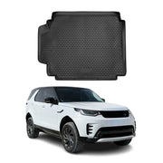 OMAC Tapis de coffre pour Land Rover Discovery 2017-2026 en caoutchouc Noir