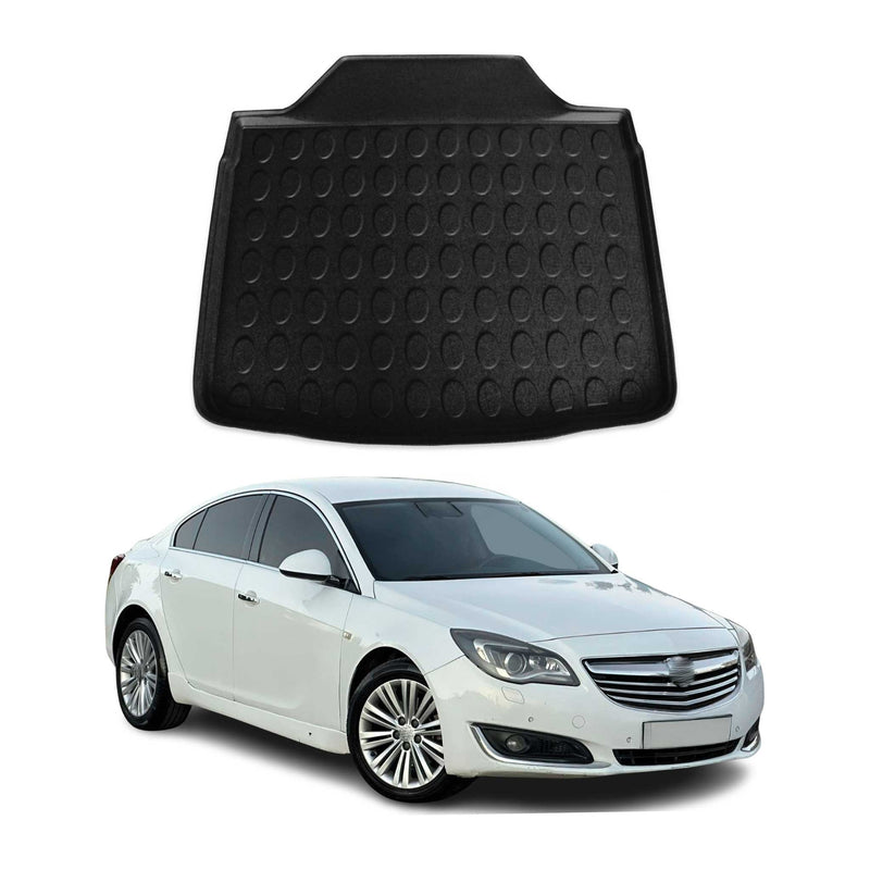Tapis de Coffre pour Opel Insignia 2009-2022 en TPE Noir