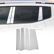 Couverture Garniture de pilier B pour Mercedes Classe C S205 2014-2020 inox 6Pcs