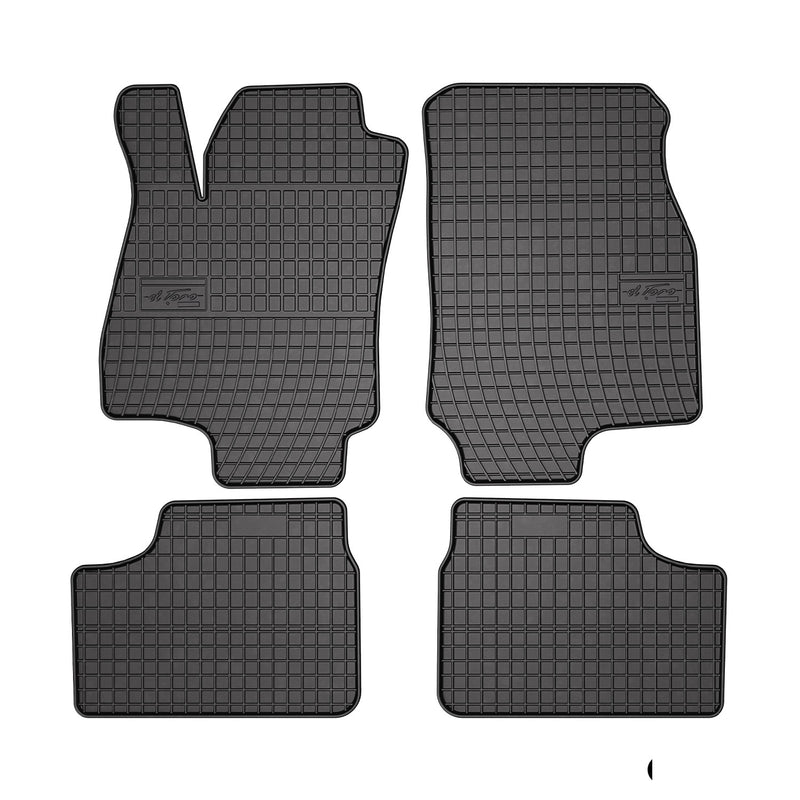 Tapis de Sol pour Opel Astra G 1998-2009 Caoutchouc Noir