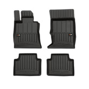 OMAC Tapis de sol caoutchouc pour Alfa Romeo Giulia 2016-2026 AWD Noir Premium