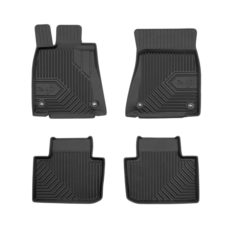 Tapis de Sol de Voiture pour Lexus IS III 2013-2020 RWD TPE Imperméable 4Pcs