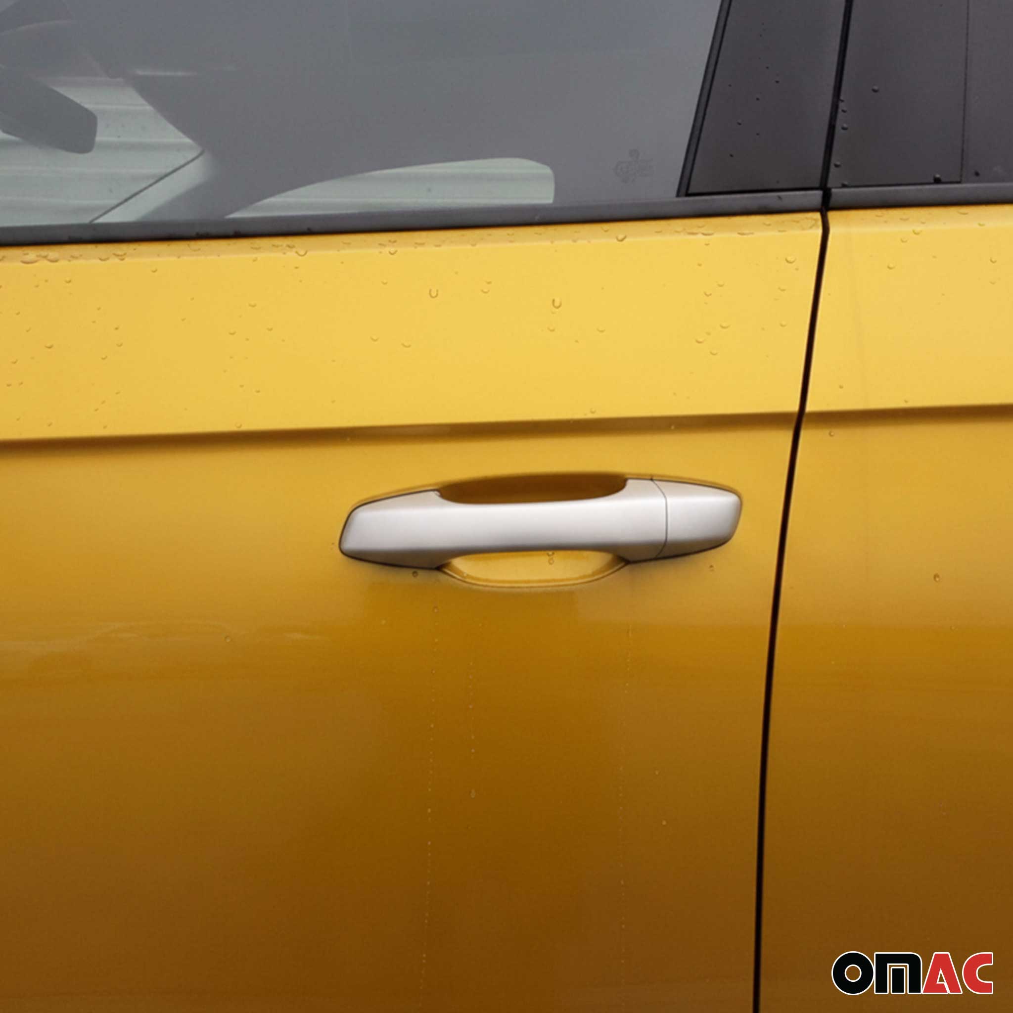 Couverture Poignée de porte pour Volkswagen Golf 2013-2019 Chrome brossé