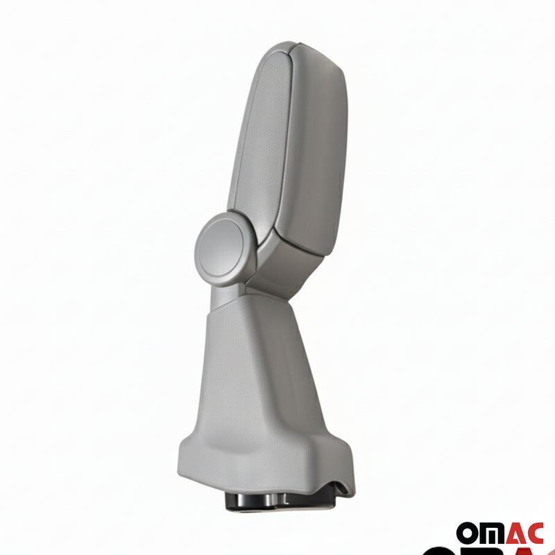 Accoudoir pour Fiat 500 500C 2015-2021 Vinyl Abs Gris