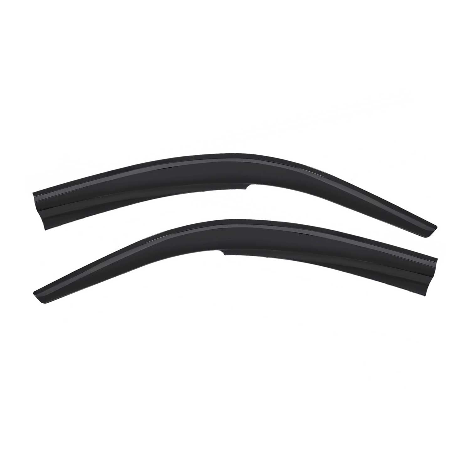 Déflecteurs de Vent pluie d'air pour Renault Kangoo 1998-2007 Acrylique Noir 2x