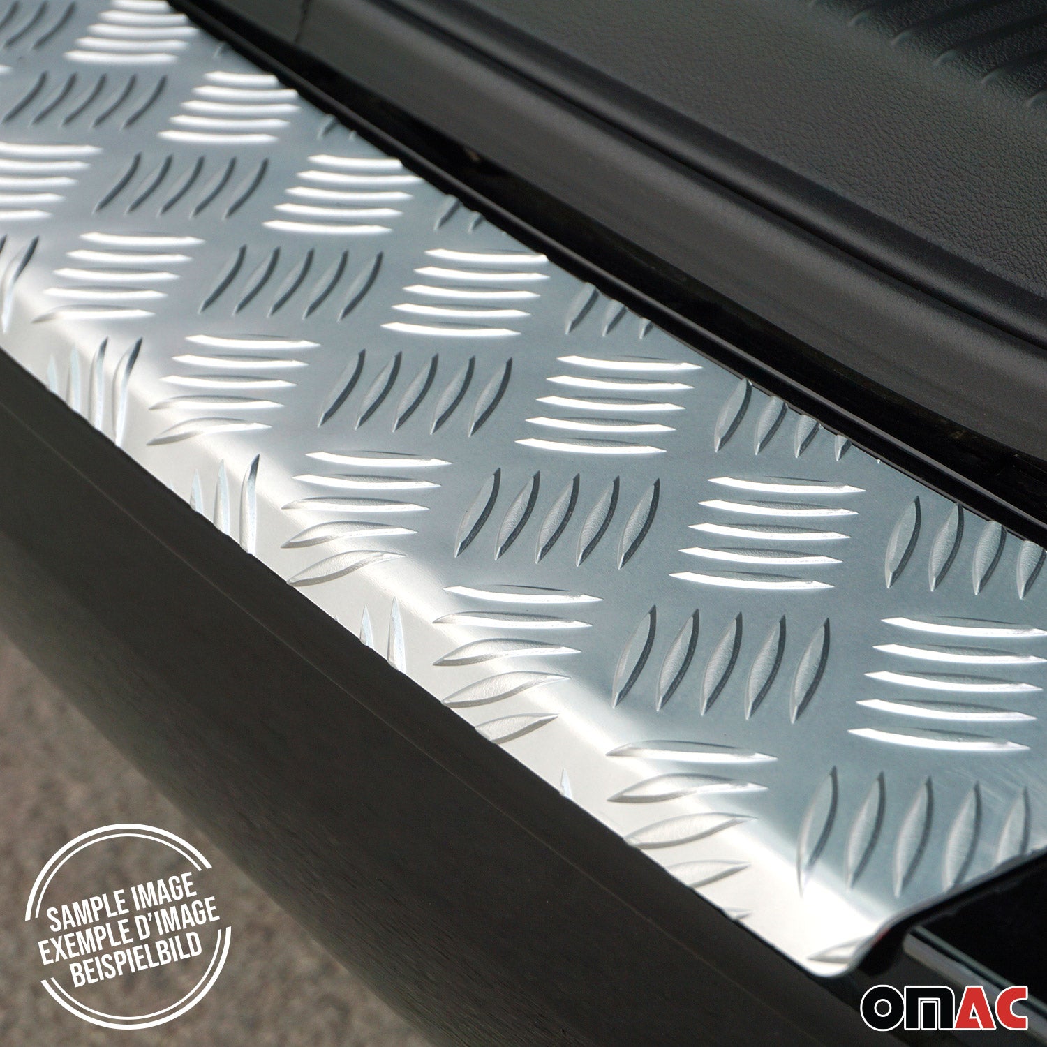 Protection de Pare-Chocs Arrière pour Nissan NV400 2012-2022 Alu Argenté