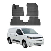 Tapis de Sol pour Toyota Proace Verso / Proace City Verso 2019-2025 Noir