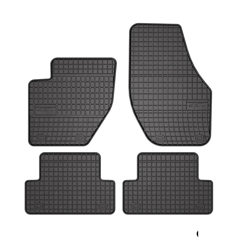 Tapis de Sol pour Volvo V40 2012-2019 Caoutchouc Noir