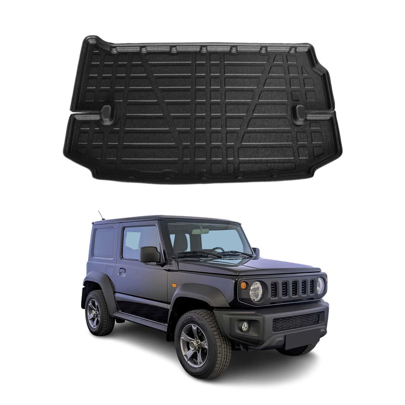 Tapis de Coffre pour Suzuki Jimny 2019-2022 en TPE Noir