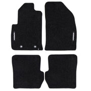 Tapis de Sol de Voiture pour Ford Fiesta mk5 2005-2008 FL Velours Noir 4Pcs