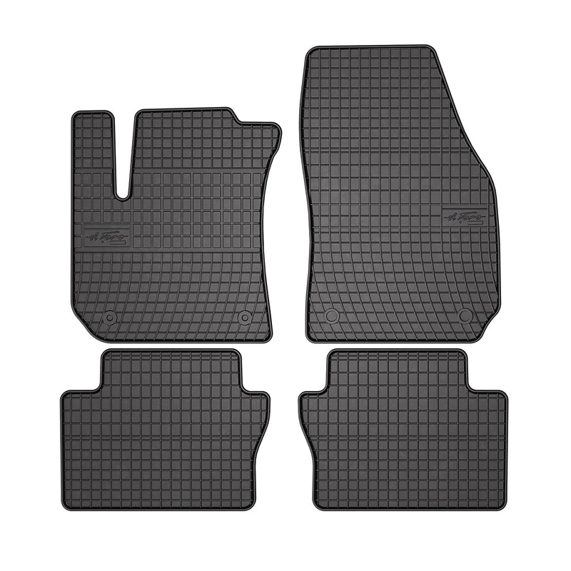 Tapis de Sol pour Opel Zafira B 2005-2014 Caoutchouc Noir