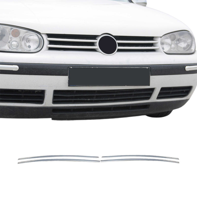 Moulure de Grille de Calandre pour VW Golf V 2003-2008 Chromé 4Pcs
