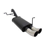 Échappement arrière Novus pour Ford Fiesta MK7 JA8 1.25/1.4/TDCI 2x76mm DTM ABE