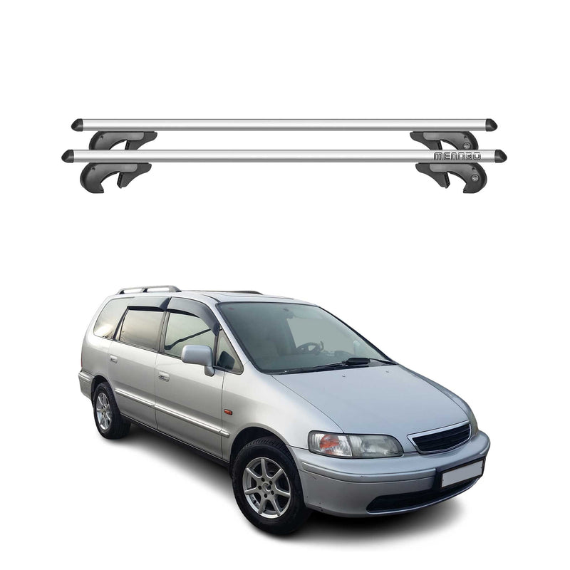 Barres de toit transversales pour Honda Shuttle 2010-2017 90kg Alu Gris