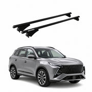 Menabo Barres de toit pour Sportequipe 8 2023-2026 Aluminium Noir 2 Pièces