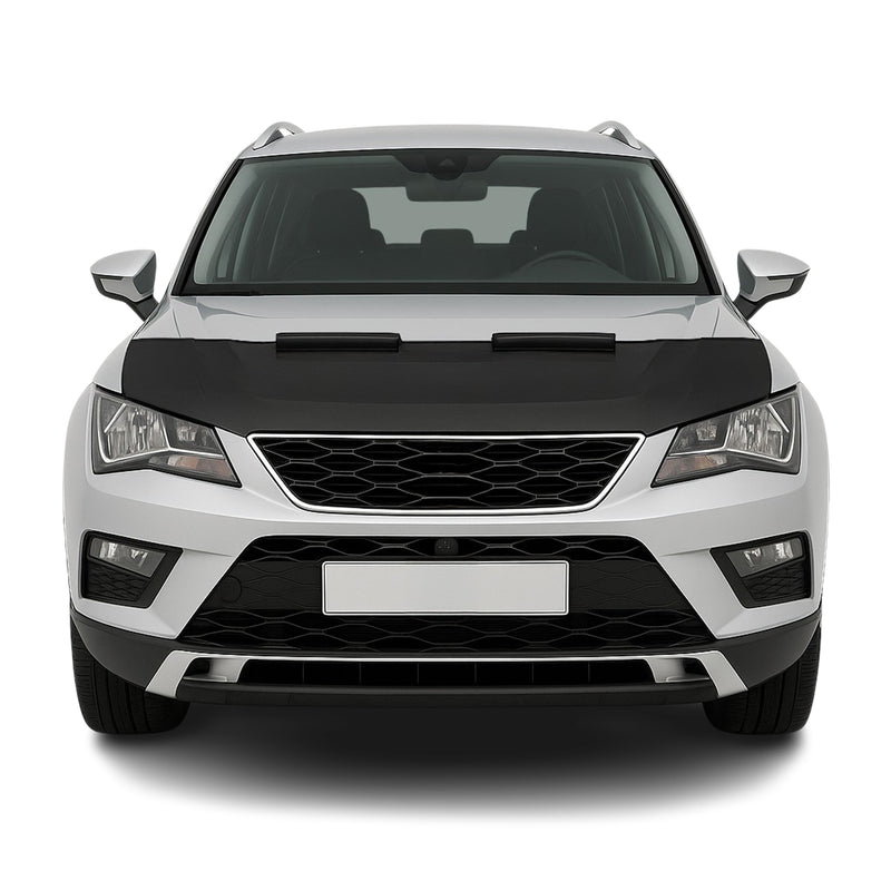 Protège Capot pour Seat Ateca 2016-2020 Masque de voiture vinyle Noir