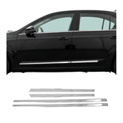 Garniture Baguette de porte latérale pour Skoda Octavia 2013-2019 inox 4Pcs