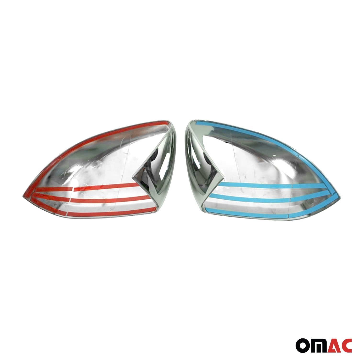 Coques de Rétroviseurs pour Mercedes Vito W447 2014-2026 en ABS Argent