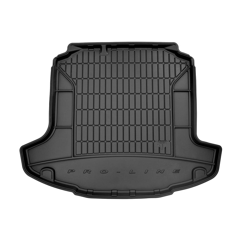 Tapis de Coffre pour Skoda Rapid Berline 2012-2019 Noir TPE