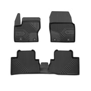Tapis de Sol de Voiture pour Ford Grand C-Max 2010-2019 TPE Imperméable 3Pcs