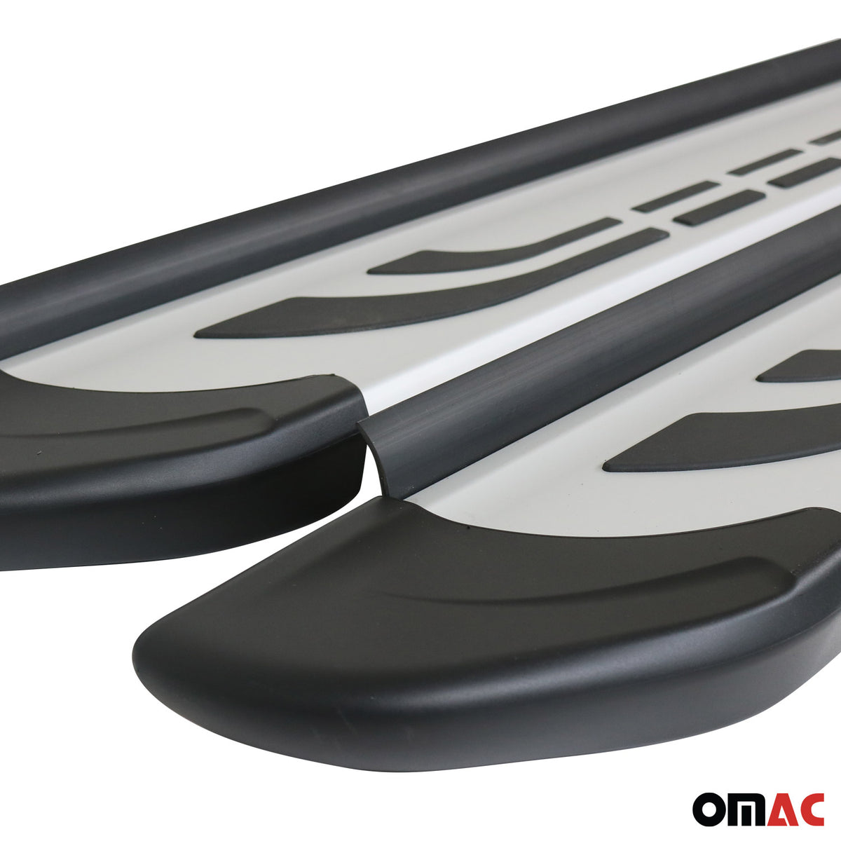 Marchepieds Latéraux pédale pour Kia Stonic 2017-2026 Aluminium Gris 2Pcs