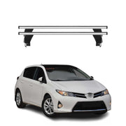 Menabo Barres de toit Transversales pour Toyota Auris 2012-2018 Gris ABE 2x