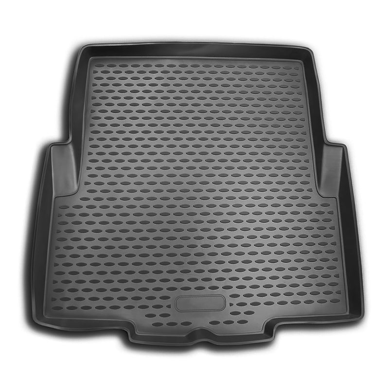 OMAC Tapis de coffre pour BMW Série 3 E46 Berline 1998-2007 caoutchouc TPE Noir