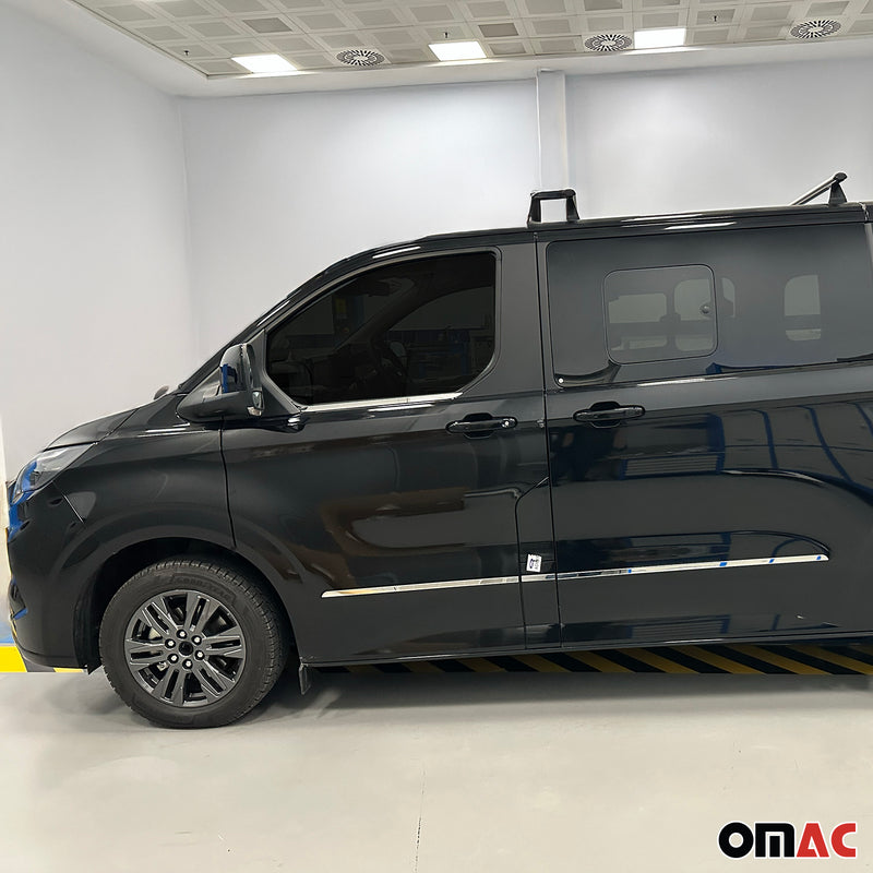 Garniture De Fenêtre pour VW T7 Transporter 2024-2025 Inox Chromé 2Pcs