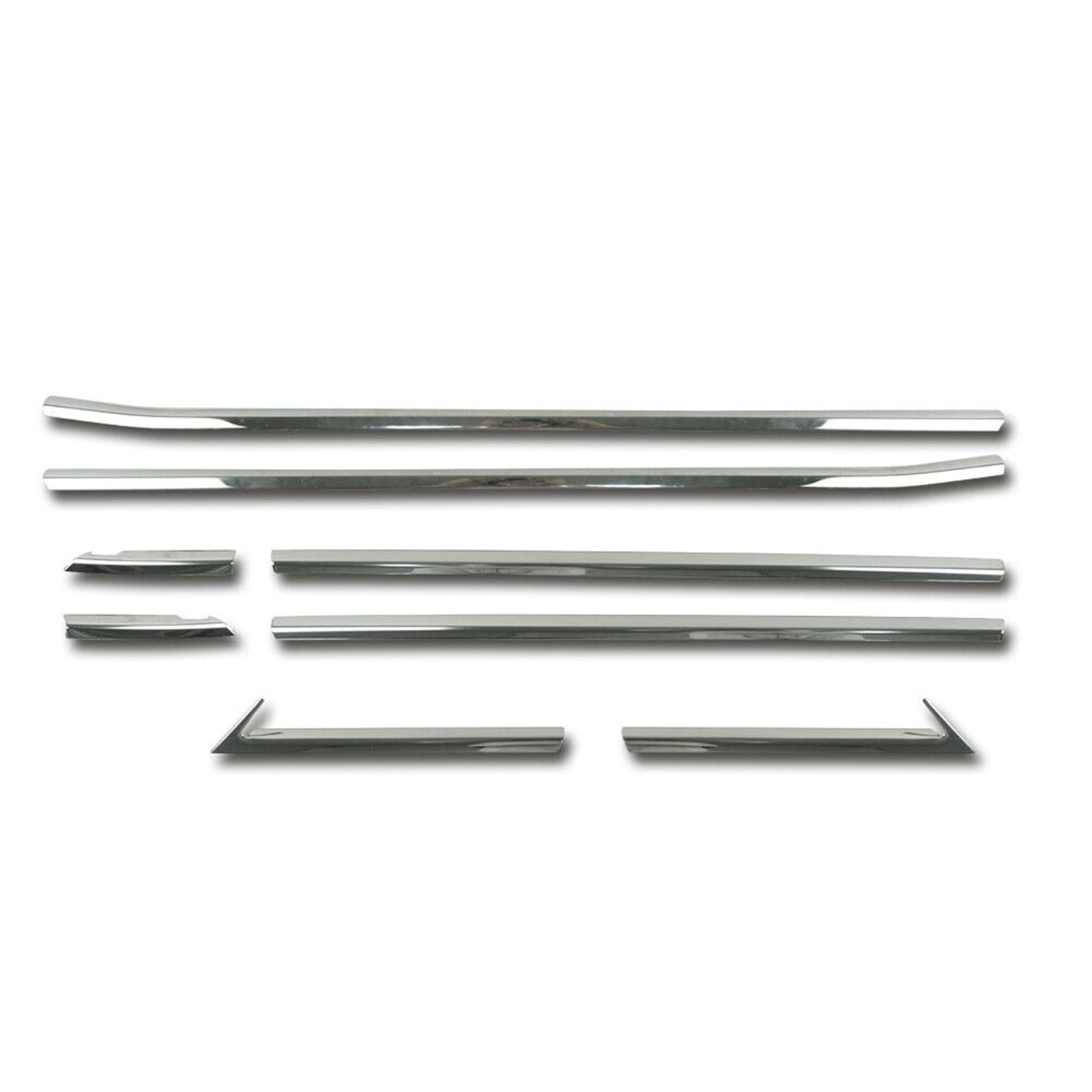 Garniture de Fenêtre pour Opel Crossland X 2017-2024 Acier Inox 8Pcs