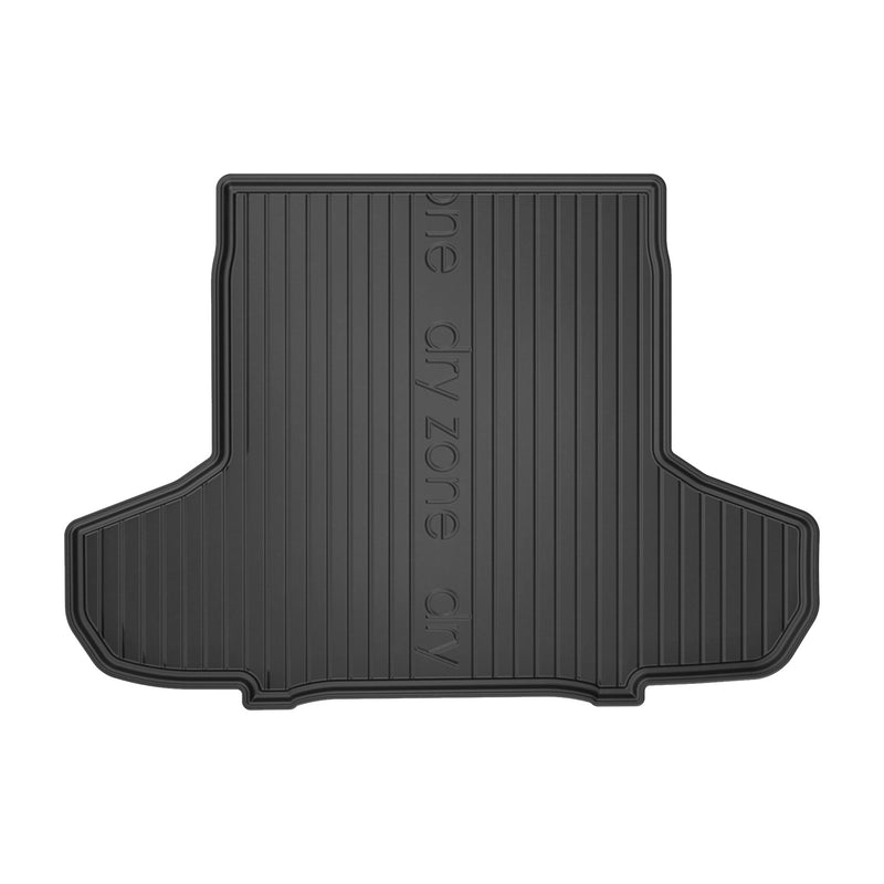 Tapis de coffre pour Porsche Panamera II 2016-2025 avec niche latérale TPE Noir