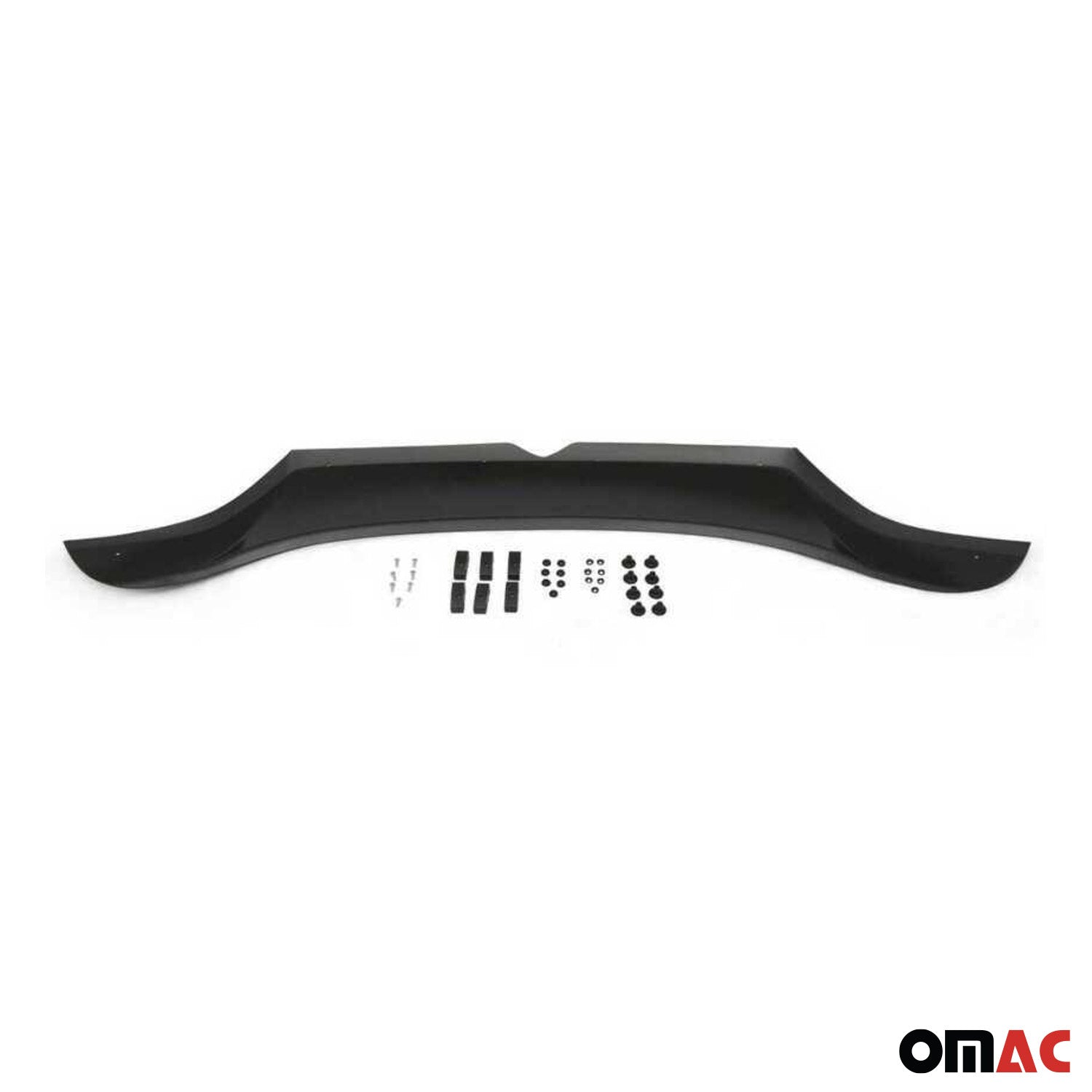 Deflecteurs d'air capot de voiture pour Citroen Jumper 2014-2026 Acrylique Noir