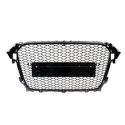 JOM Calandre pour Audi A4 B8 inkl. PDC Dummy für die Löcher Sport Look Plastique