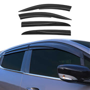 Déflecteurs de Vent pluie d'air pour Renault Megane 2002-2009 HB Acrylique 4Pcs