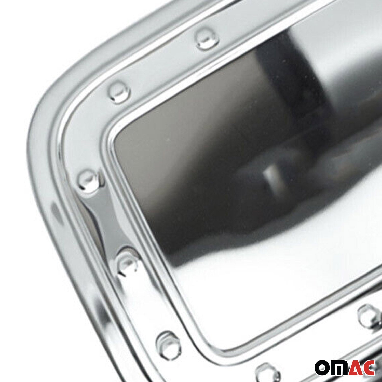 Bouchon de carburant pour VW Caddy 2003-2015 en acier inoxydable Chromé Argent