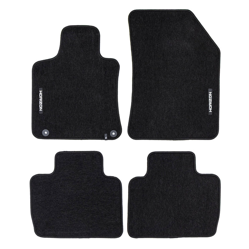 Tapis de Sol de Voiture pour Peugeot 508 II 2018-2025 Velours Imperméable 4Pcs