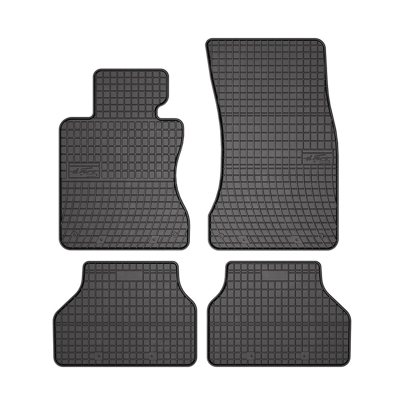 OMAC Tapis de sol pour BMW Série 5 E60 E61 2003-2010 Noir en caoutchouc