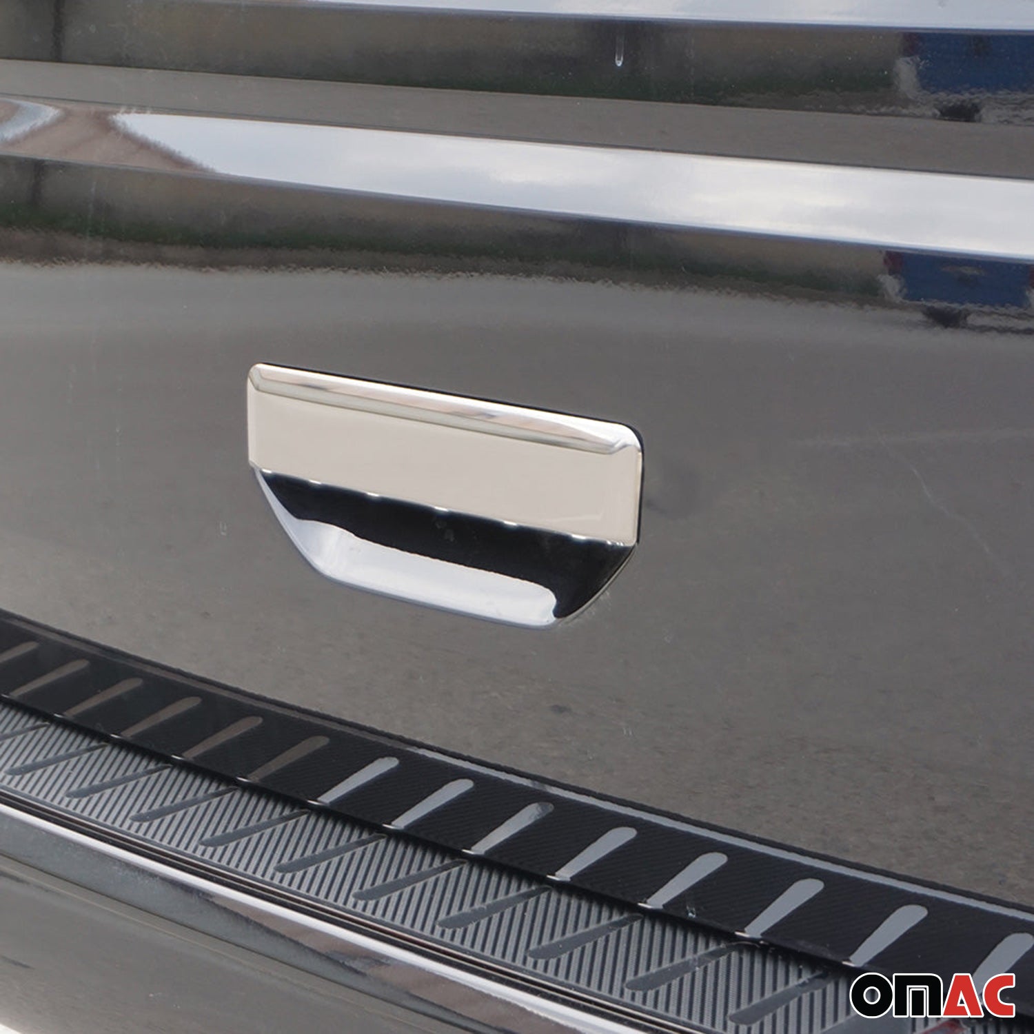 Couverture de poignée de porte Hayon pour VW Caddy 2021-2026 en Acier Inox
