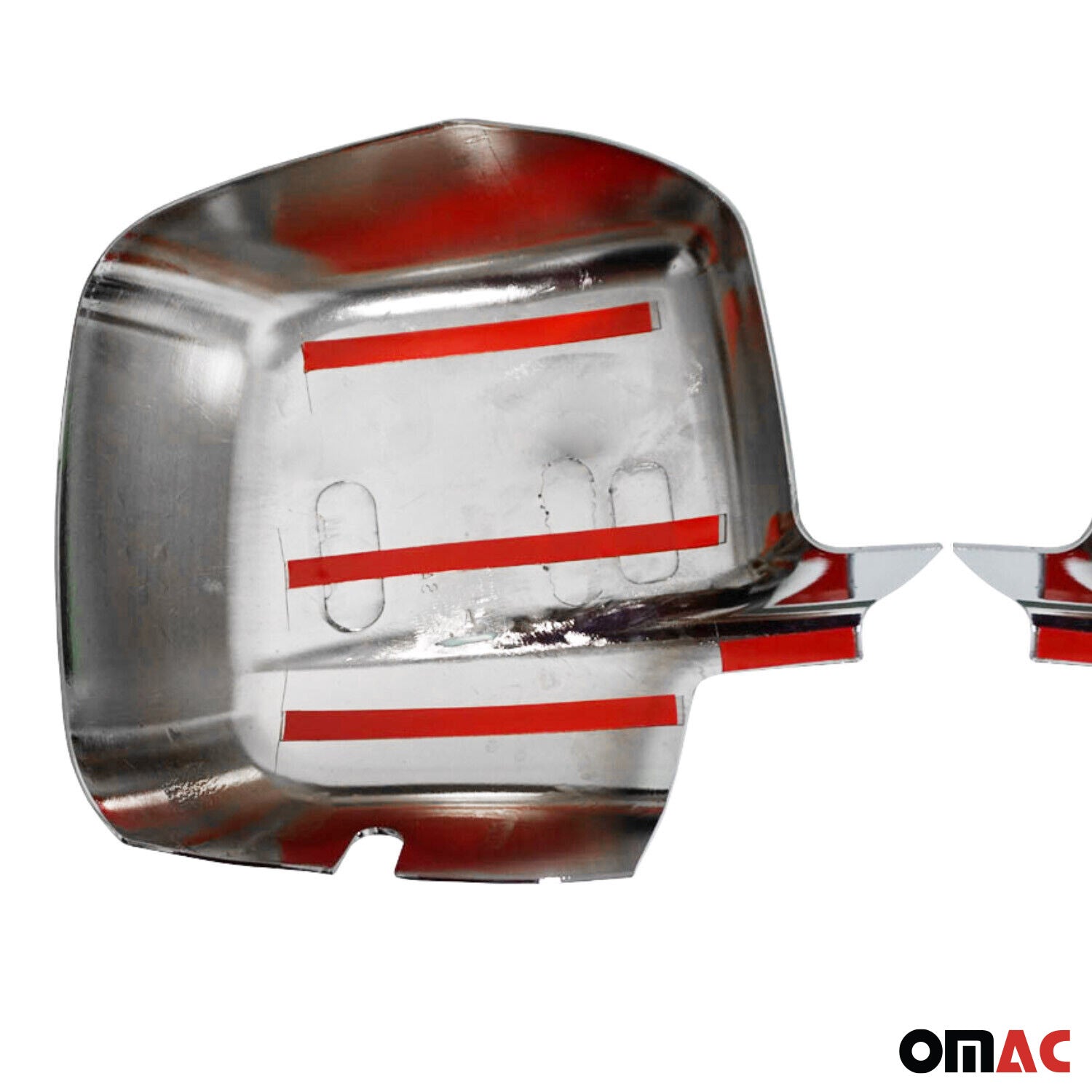 Coques de Rétroviseurs pour Citroen Nemo 2008-2021 en ABS Argenté